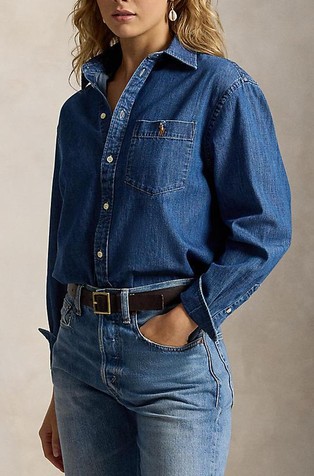 Oversize fit Denim Shirt