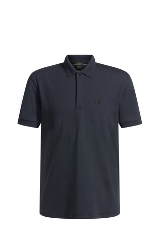 Short sleeved polo shirt in cotton