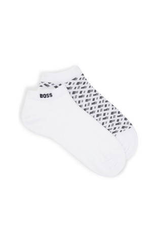 Paket 2 parov nizkih nogavic iz bombažne mešanice