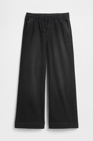 Kids Pull-On Wide-Leg Sweatpant Jeans