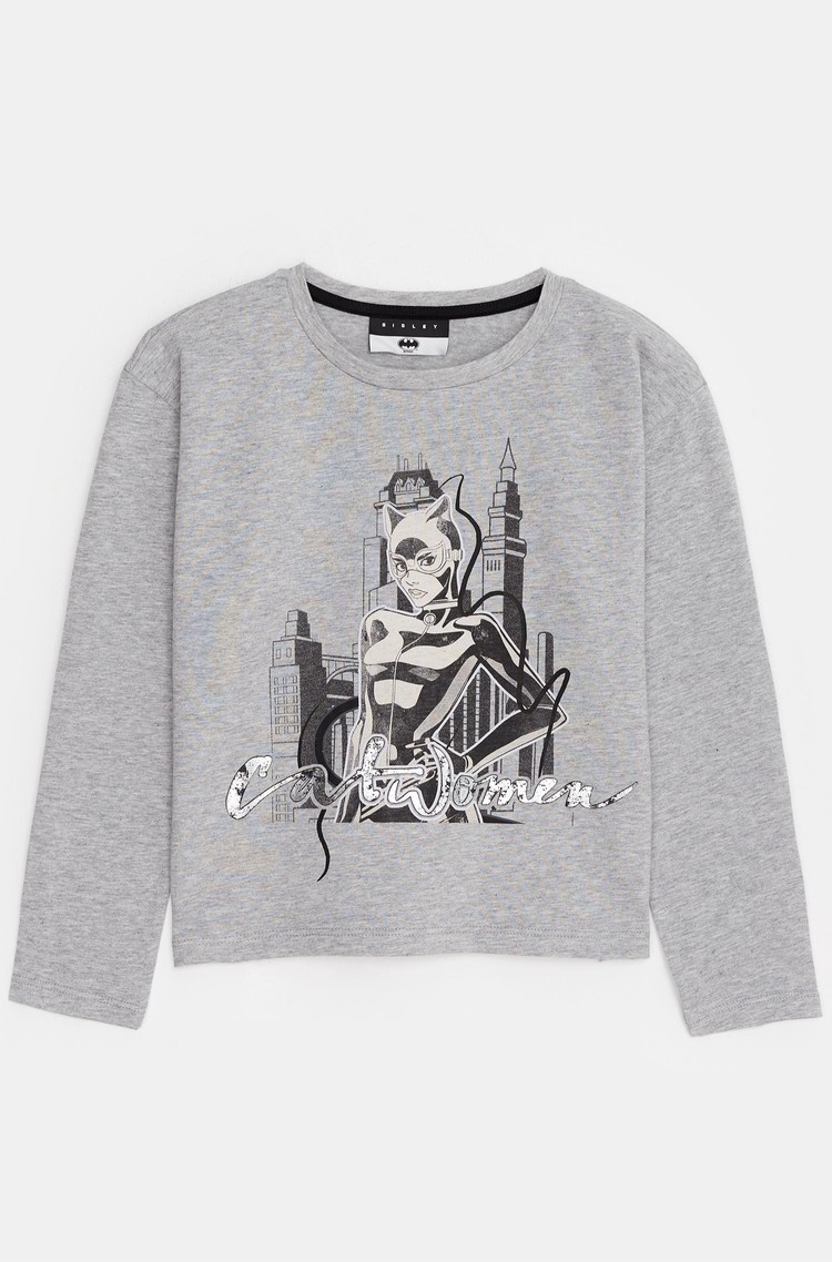 SISLEY T-shirt with ©DC Comics print Gray 
