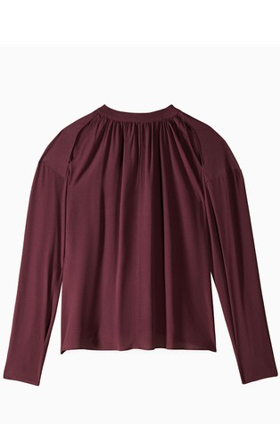 Viskozna bluza z netopirskimi rokavi