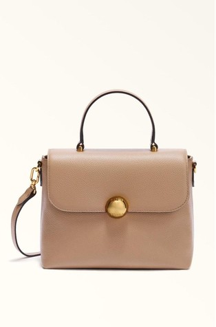 Small Top Handle Leather Bag