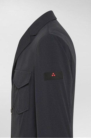 PEUTEREY Raztegljiva jakna iz performance tkanine Modra - Graphite Blue 2