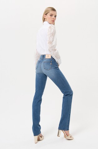 FRACOMINA Straight fit denim jeans Blue 2
