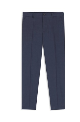 Tapered-fit trousers in wool