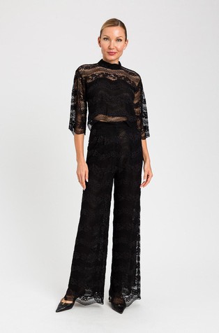 Bluza iz makramé čipke