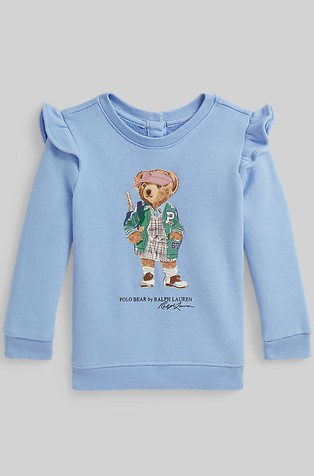 Polo Bear pulover s flisirano notranjostjo