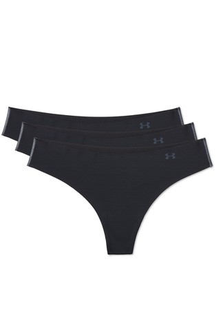 UNDER ARMOUR UA Pure Stretch Thong 3-Pack Black 4