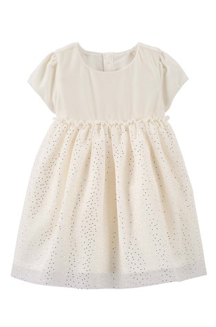 Glitter Velour Dress