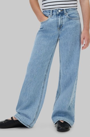 High Rise Wide Leg Jeans