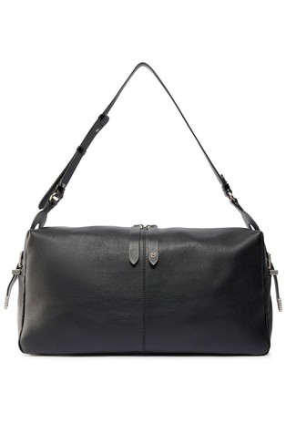 Velika usnjena torbica za čez ramo