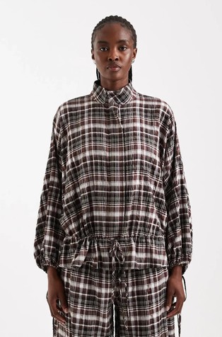 TSDAGMAR check funnel neck shirt
