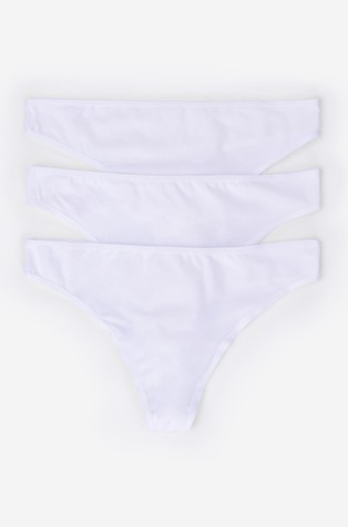 3 microfiber thongs pack