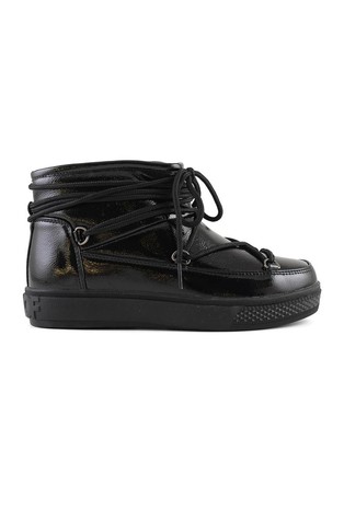 Short snow boot naplack