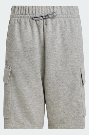 ADIDAS Essentials cargo kratke hlače Siva - Medium Grey Heather / Black 8