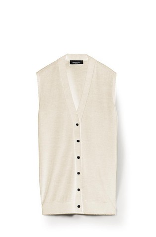 Cashmere silk vest