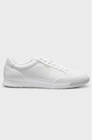 Leather trainers