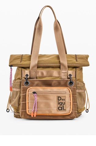 Large backpack with removable small pouch
