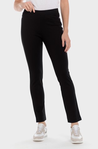 Ponte di roma trousers with elastic waist