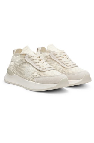 Pletene superge z dvojnim B monogramom