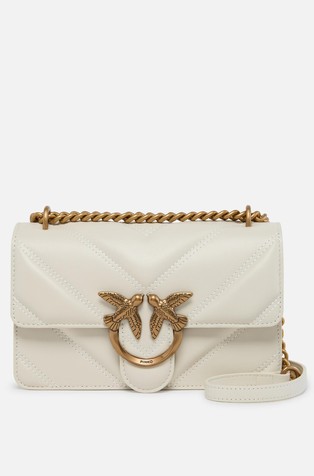 Mini Love Bag in quilted nappa leather