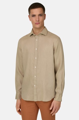 Regular Fit Linen Shirt