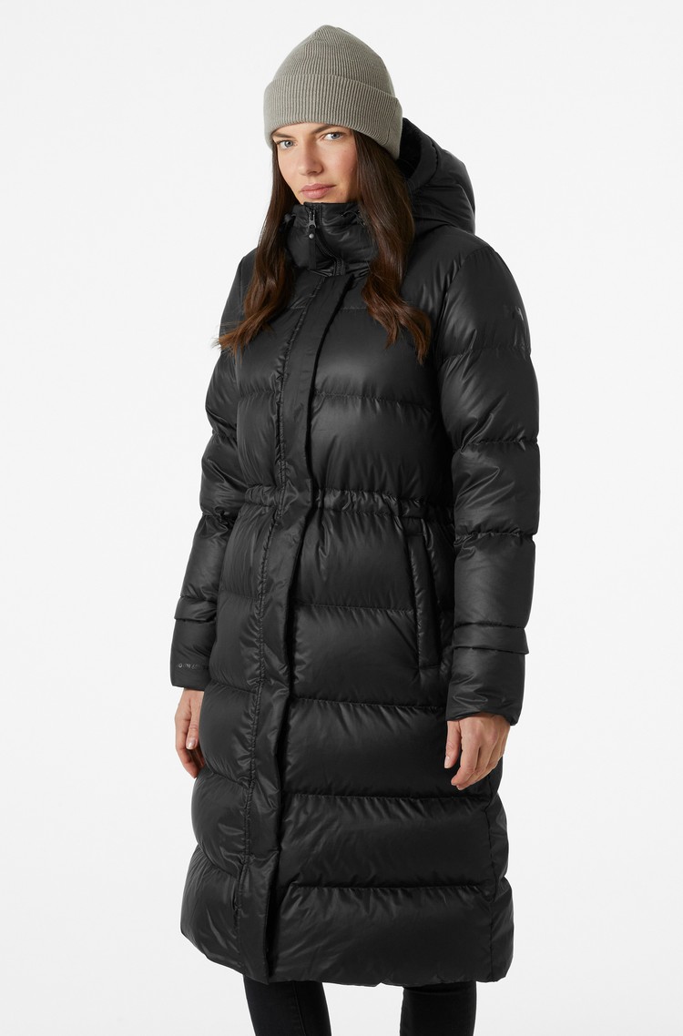 HELLY HANSEN Essence Long Down Coat Black 