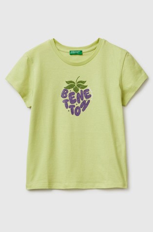 Majica s kratkimi rokavi in bleščečo logo grafiko