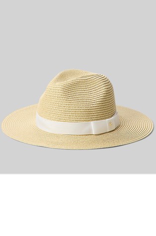 Straw fedora