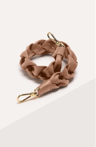 Boheme Plaited Leather Shoulder Strap