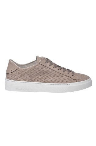 Nubuck leather sneakers