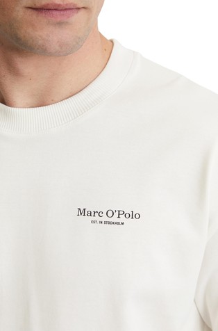 MARC O'POLO Relaxed T-shirt with back print White 3