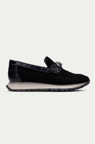 Suede loafers