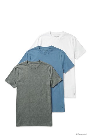 Paket 3 spodnjih majic s kratkimi rokavi - Cotton Classics