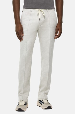 Cotton Blend Jersey Trousers
