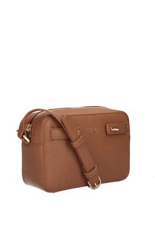 LIU JO Faux-leather crossbody bag Brown 2