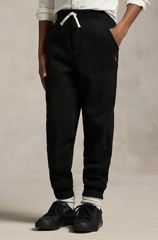 Cotton-blend-fleece jogger