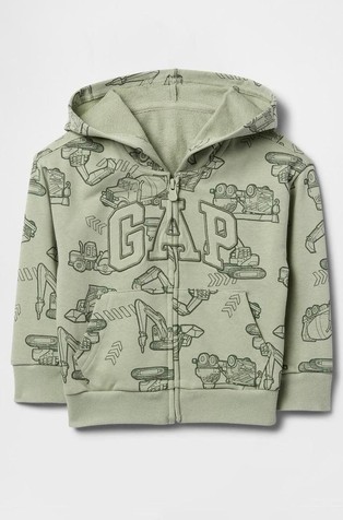 Gap logo jopa s kapuco za malčke