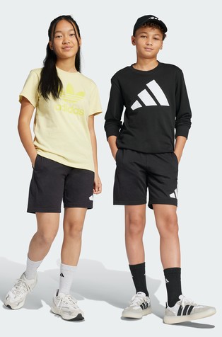 ADIDAS Essentials unisex kratke hlače Črna - Black / White 6