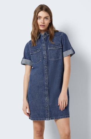 NMNEW kratka denim obleka