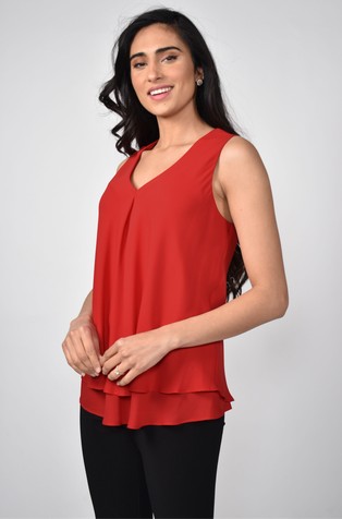 Dvoplasten top z gubo