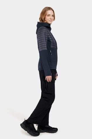 DIDRIKSONS Annema Water-repellent Full-Zip with Hood Dark Night Blue 2