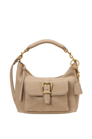 Manjša torbica za čez ramo iz semiša