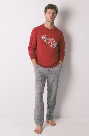 Tom in Jerry bombažna majica z dolgimi rokavi