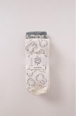 Pack of 3 long Miffy socks