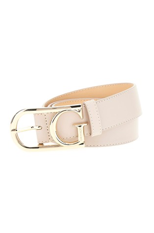 Evaine logo buckle belt