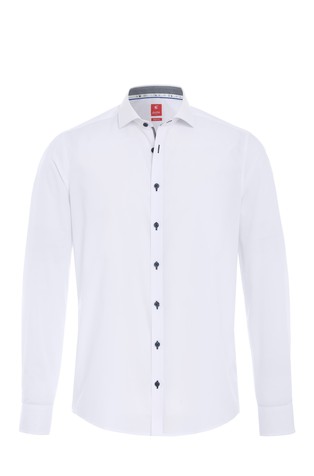 Slim fit City srajca z dolgimi rokavi