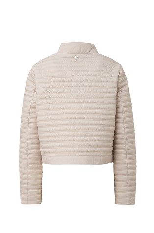 COMMA Quilted jacket with stand-up collar Beige 2