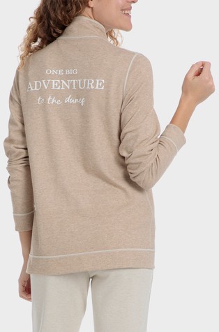 PUNT ROMA Reversible jacket in modal blend Beige 6